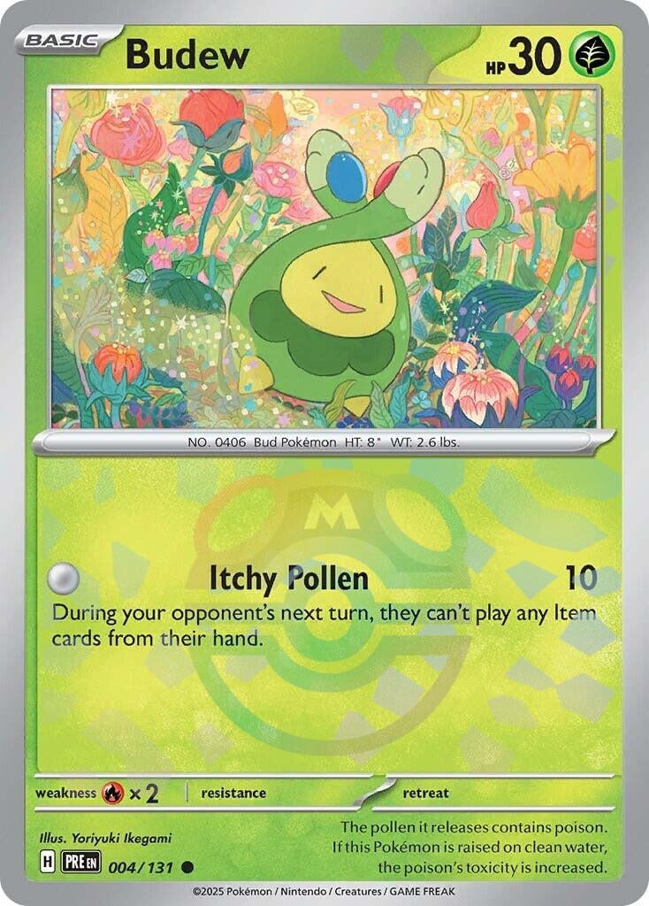 Image for Budew (Master Ball Pattern) (004/131)