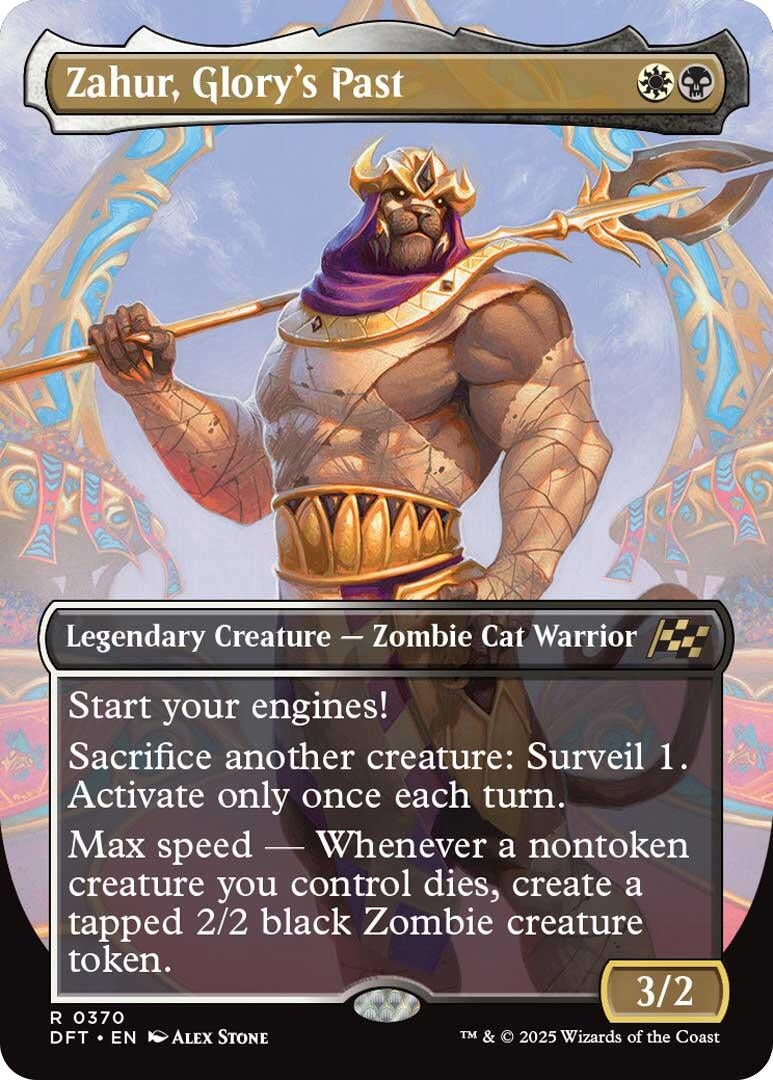 Image for Zahur, Glory's Past (Borderless) (370) (DFT)