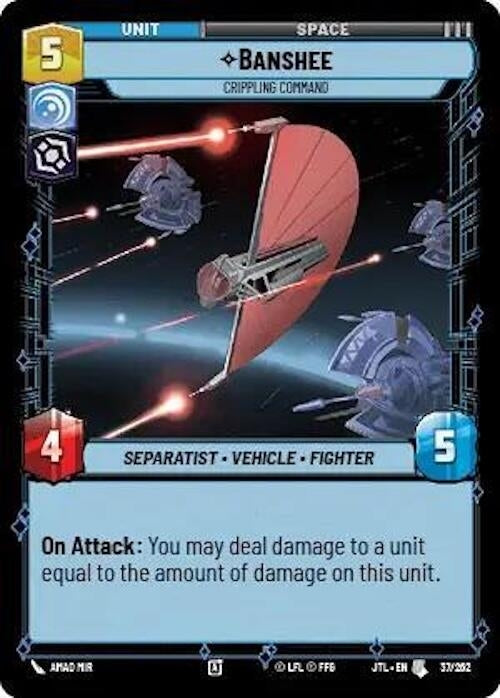 Image for Banshee - Crippling Command (037/257) (JTL)