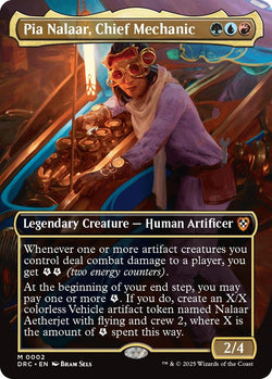 Image of Image for Pia Nalaar, Chief Mechanic (Borderless) (2) [Commander: Aetherdrift]