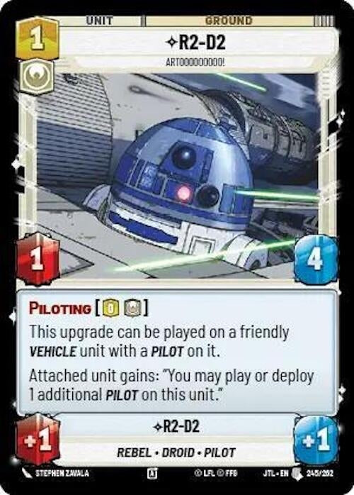 Image for R2-D2 - Artooooooooo! (245/257) (JTL)