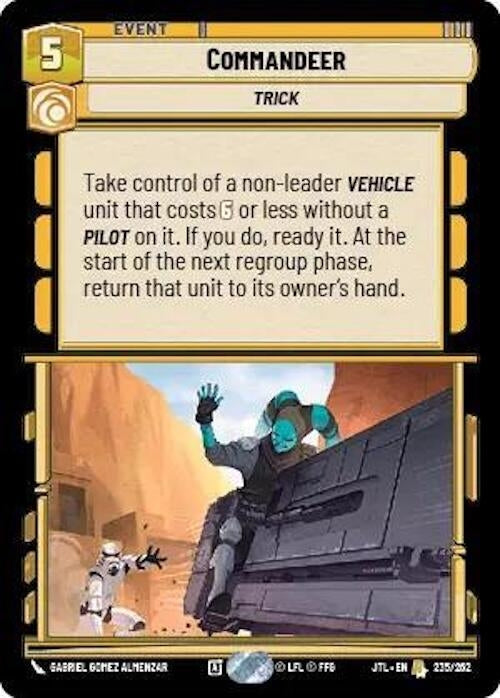 Image for Commandeer (235/257) (JTL)