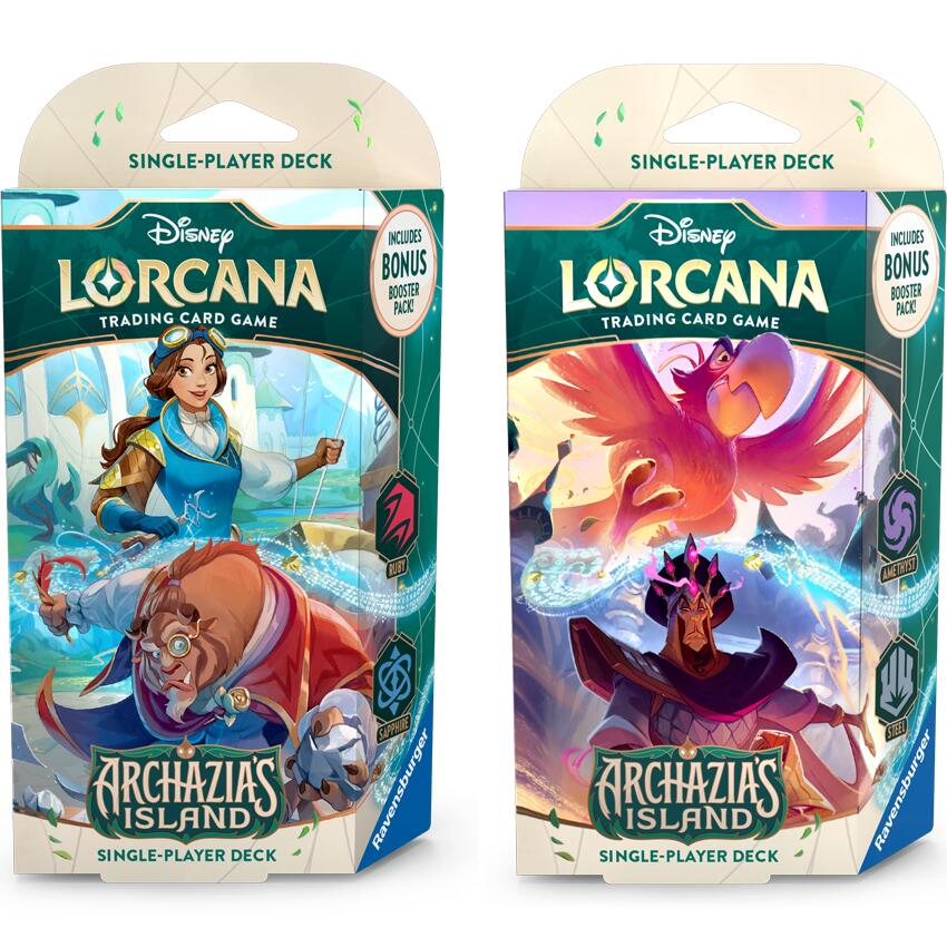 Disney Lorcana: Archazia's Island Starter Deck [Set of 2]