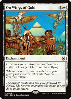 Image of Image for On Wings of Gold (5) [Commander: Aetherdrift]