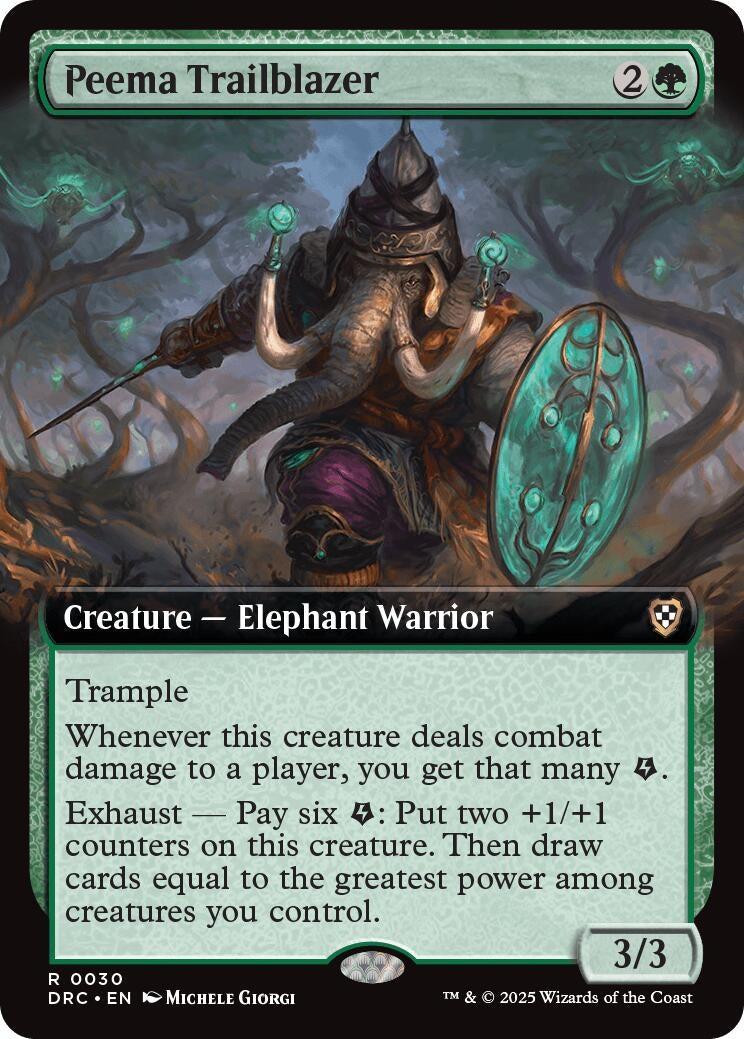 Peema Trailblazer (Extended Art) (30) [Commander: Aetherdrift]
