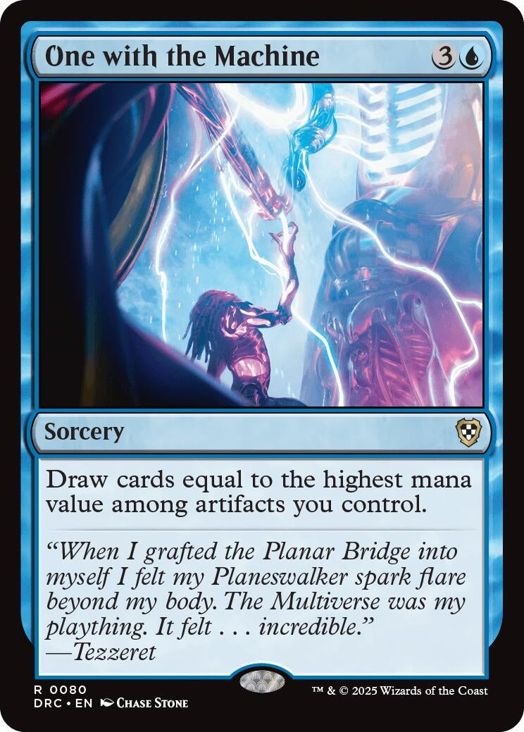 Image for One with the Machine (80) [Commander: Aetherdrift]