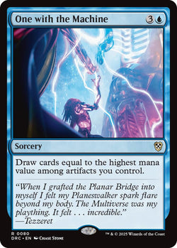 Image of Image for One with the Machine (80) [Commander: Aetherdrift]