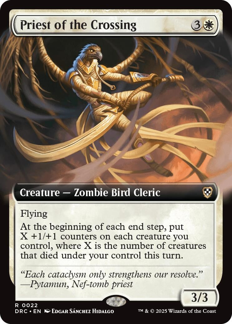 Image for Priest of the Crossing (Extended Art) (22) [Commander: Aetherdrift]