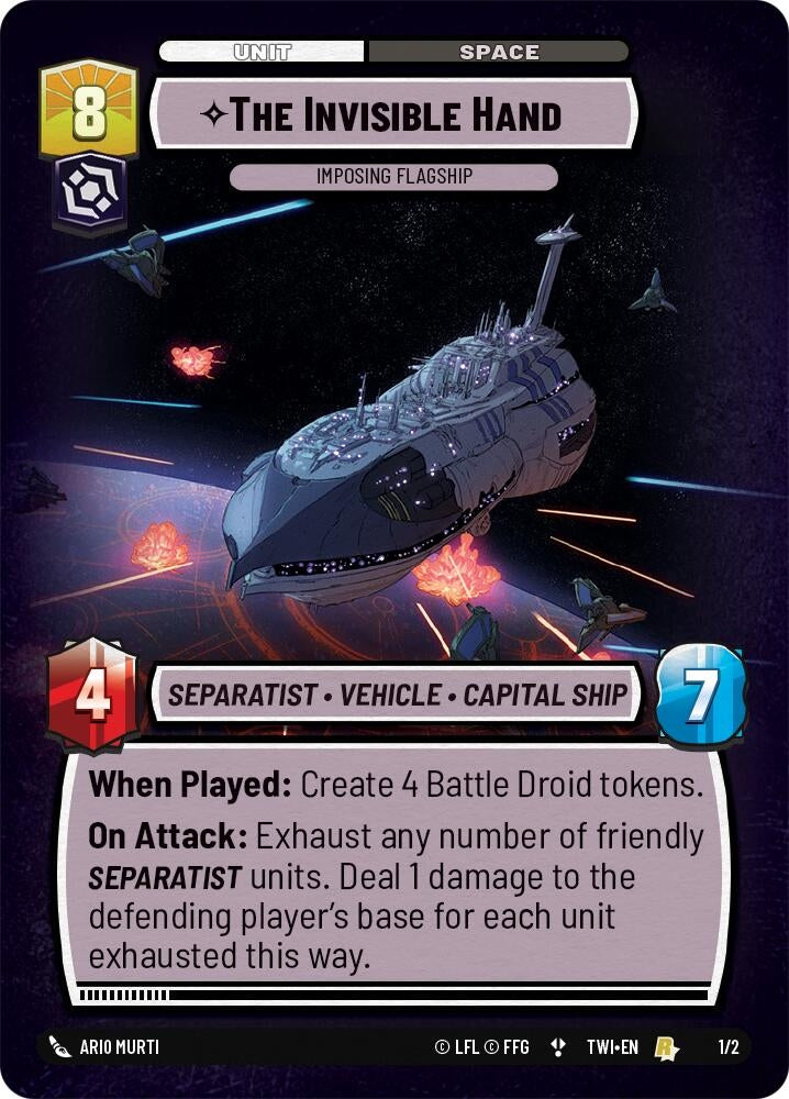 Image for The Invisible Hand - Imposing Flagship (1/2) (SSP)