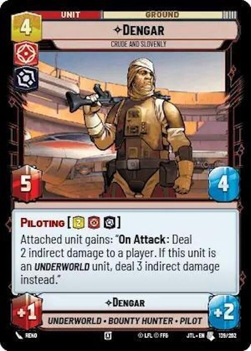 Image for Dengar - Crude and Slovenly (139/257) (JTL)