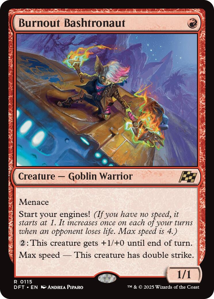 Image for Burnout Bashtronaut (115) (DFT) - Magic: The Gathering