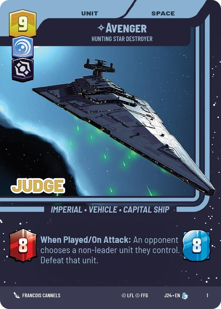 Image for Avenger - Hunting Star Destroyer (1) (JDG)