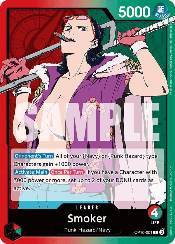 Image for Smoker (001) (OP10-001) (OP10) - One Piece Card Game