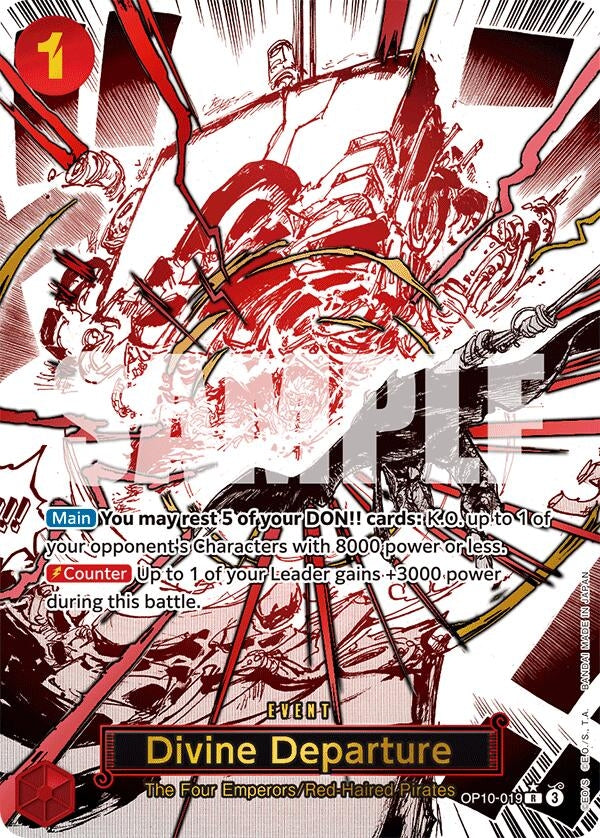 Image for Divine Departure (Parallel) (OP10-019) (OP10) - One Piece Card Game