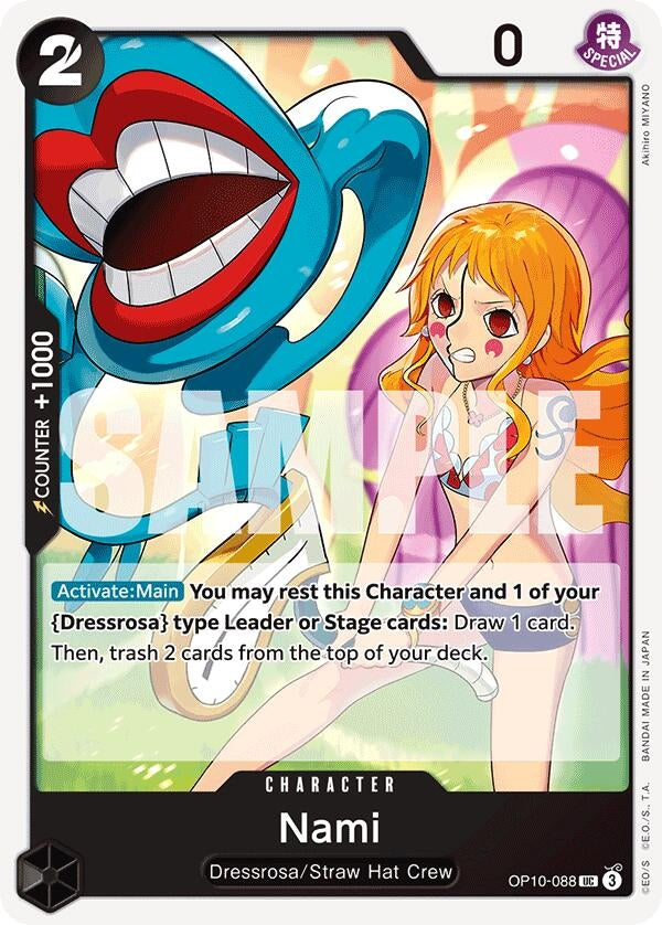 Image for Nami (088) (OP10-088) (OP10) - One Piece Card Game