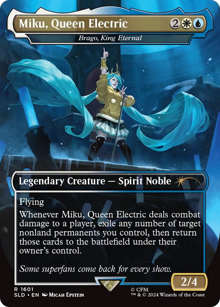 Miku, Queen Electric - Brago, King Eternal