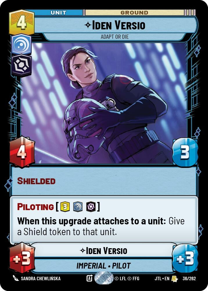 Image for Iden Versio (036/262) [Jump to Lightspeed] - Star Wars: Unlimited