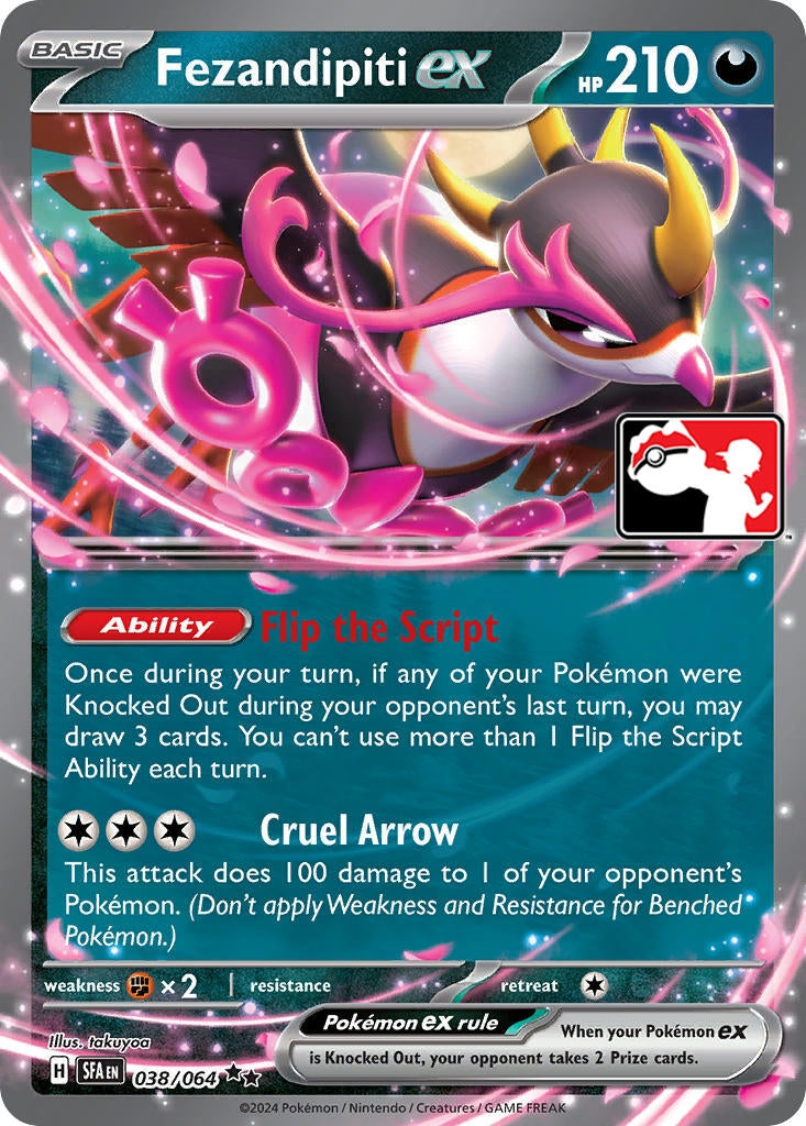 Image for Fezandipiti ex (038/064) - Pokemon