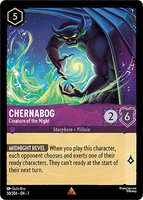 Image for Chernabog - Creature of the Night (50/204) (7) - Disney Lorcana