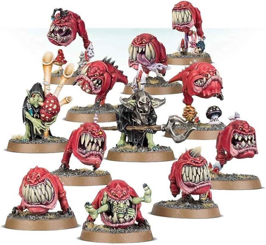 Warhammer Age of Sigmar: Gloomspite Gitz - Squig Herd