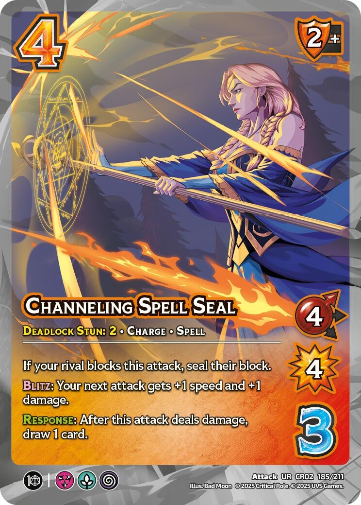 Channeling Spell Seal (185/211) (CR02)