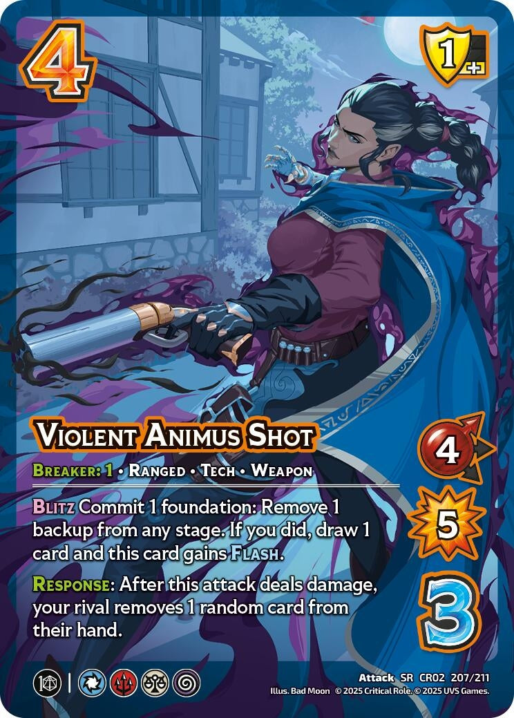 Violent Animus Shot (207/211) (CR02)