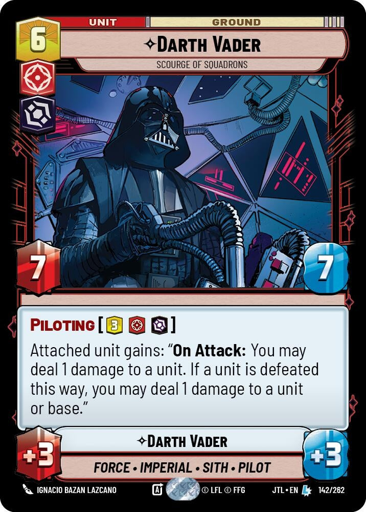 Image for Darth Vader (142/262) [Jump to Lightspeed] - Star Wars: Unlimited