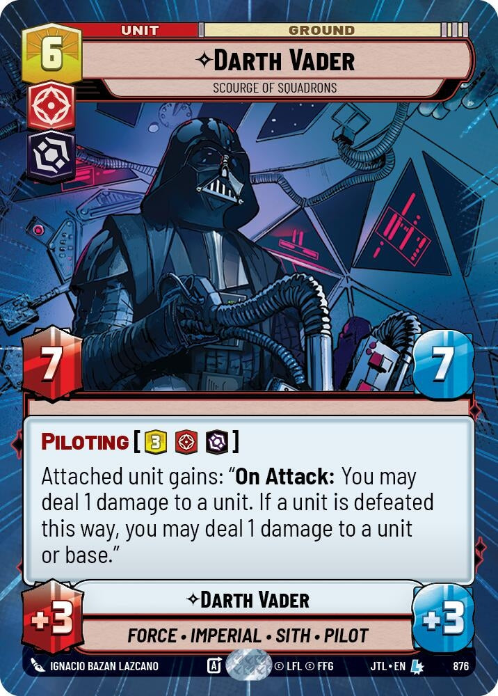 Image for Darth Vader (876) [Jump to Lightspeed] - Star Wars: Unlimited
