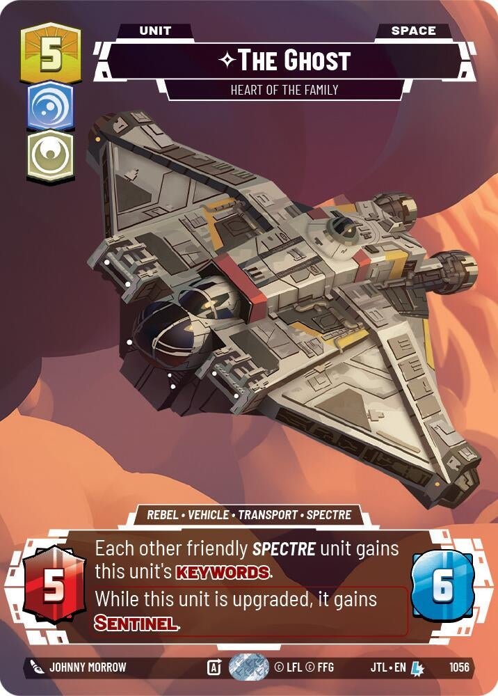 Image for The Ghost (1056) [Jump to Lightspeed] - Star Wars: Unlimited