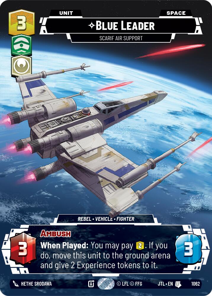 Blue Leader - Scarif Air Support (Prestige Foil)
