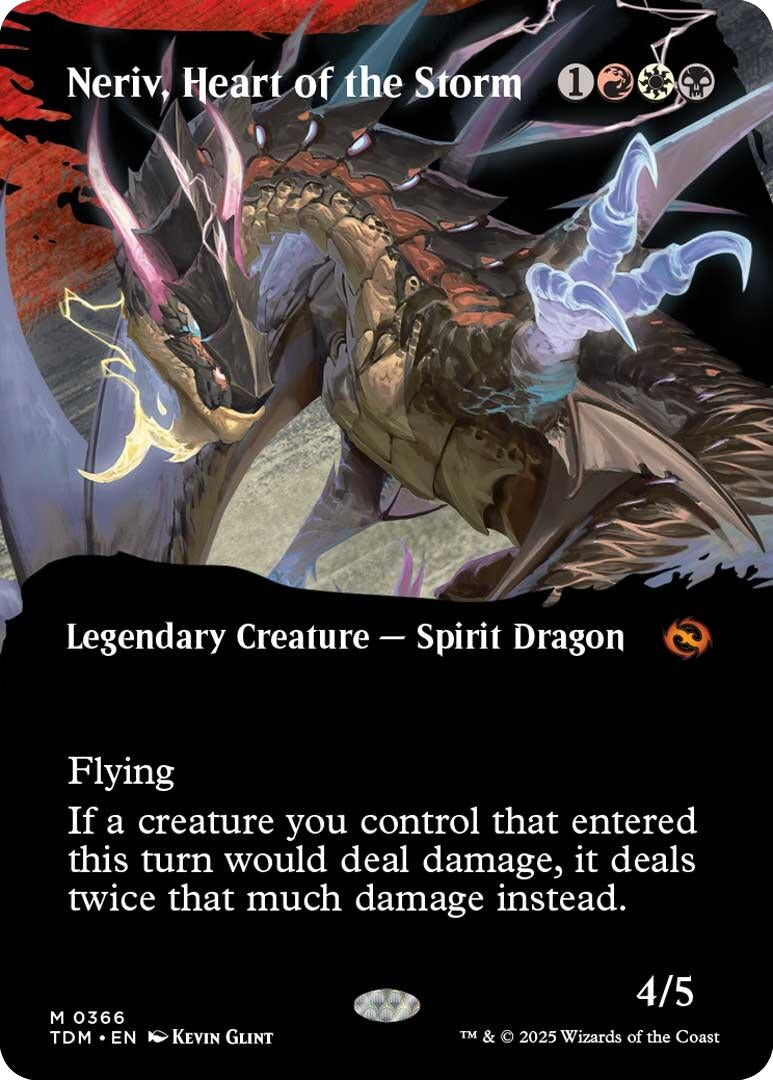 Neriv, Heart of the Storm (Borderless) (366) (TDM)