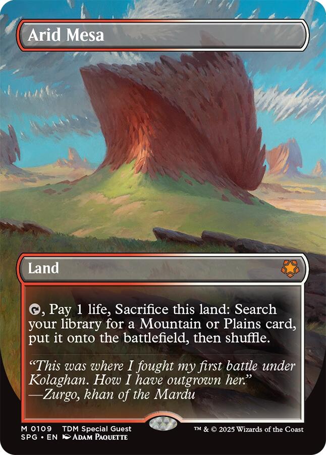 Arid Mesa (Borderless)