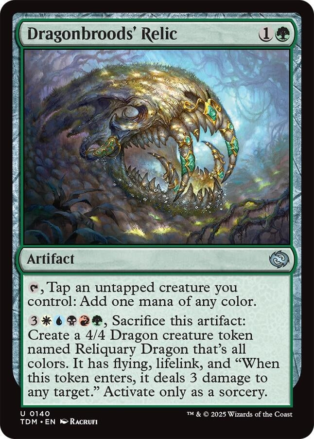 Image for Dragonbroods' Relic (140) (TDM) - Magic: The Gathering