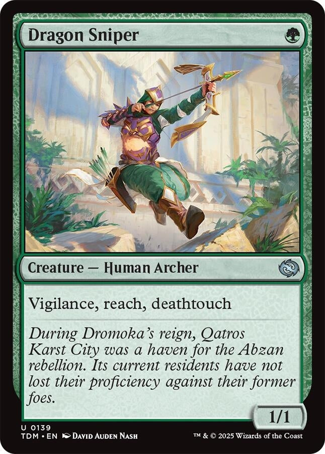 Image for Dragon Sniper (139) (TDM) - Magic: The Gathering