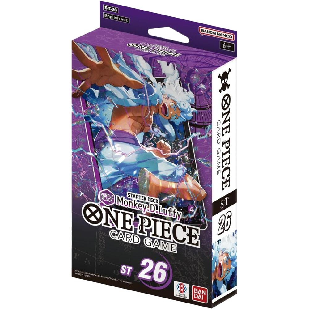 One Piece Card Game: Starter Deck - Purple/Black - Monkey.D.Luffy (ST-26)