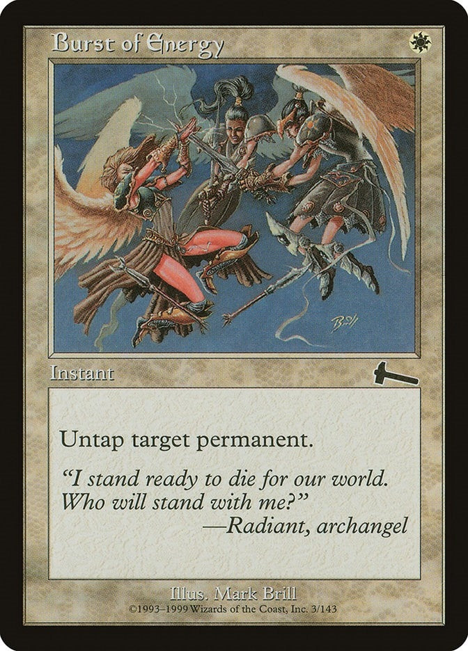 Image for Burst of Energy (3) (ULG)