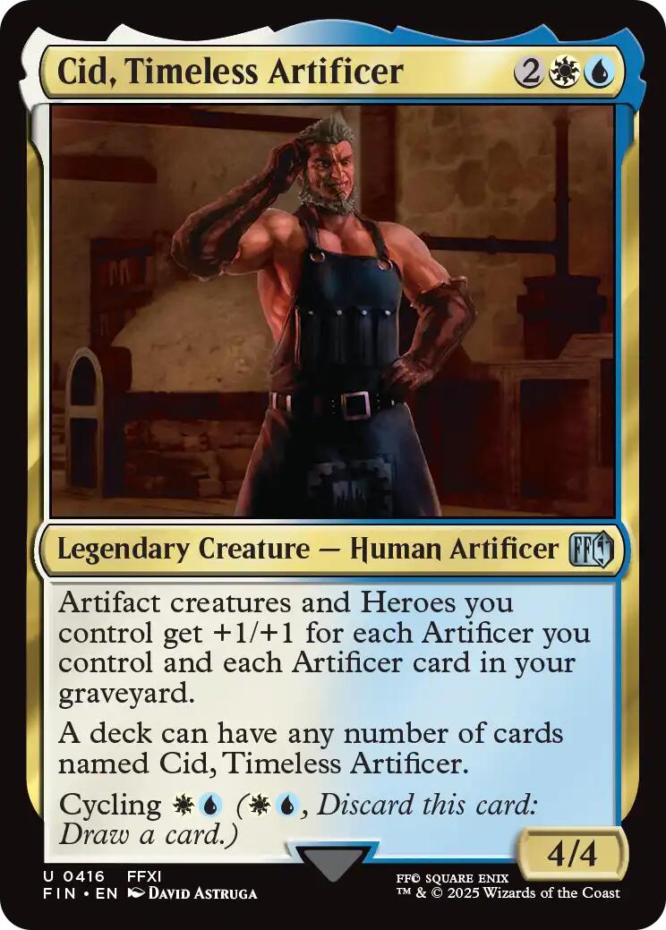 Cid, Timeless Artificer (0416)