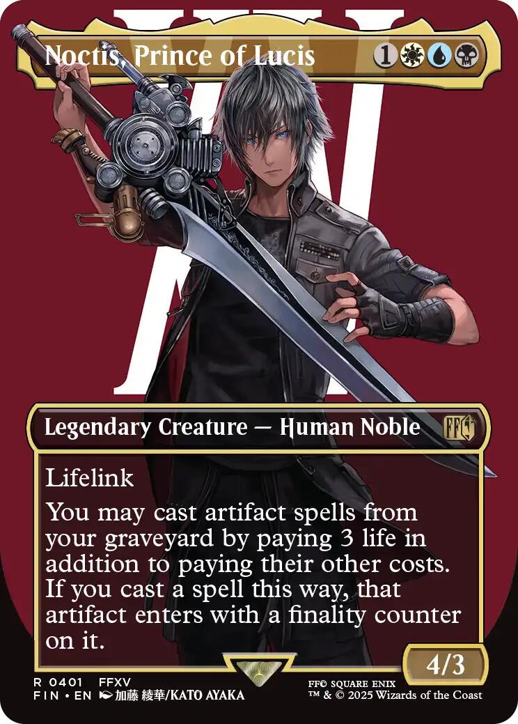 Noctis, Prince of Lucis (Borderless)