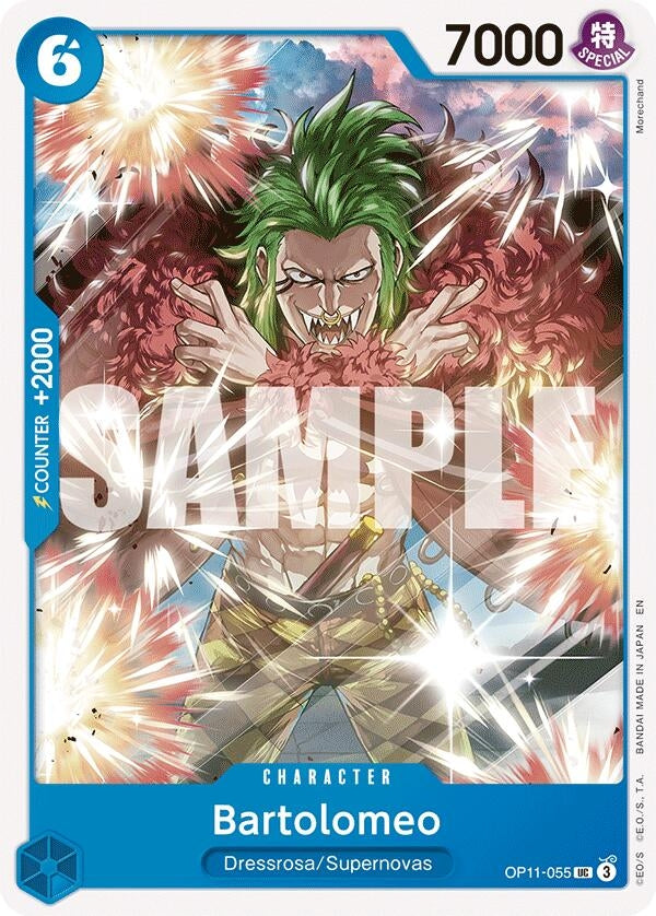 Image for Bartolomeo (OP11-055) (OP11) - One Piece Card Game