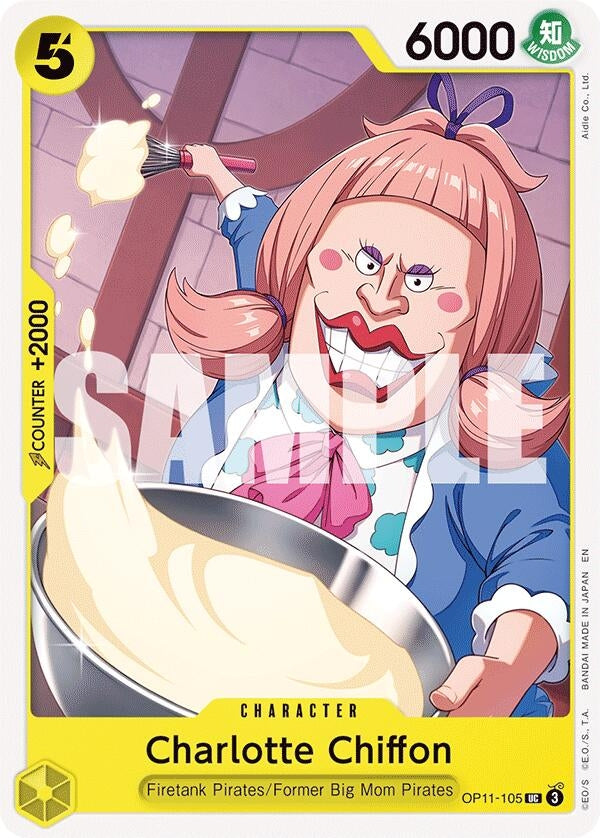 Image for Charlotte Chiffon (OP11-105) (OP11) - One Piece Card Game