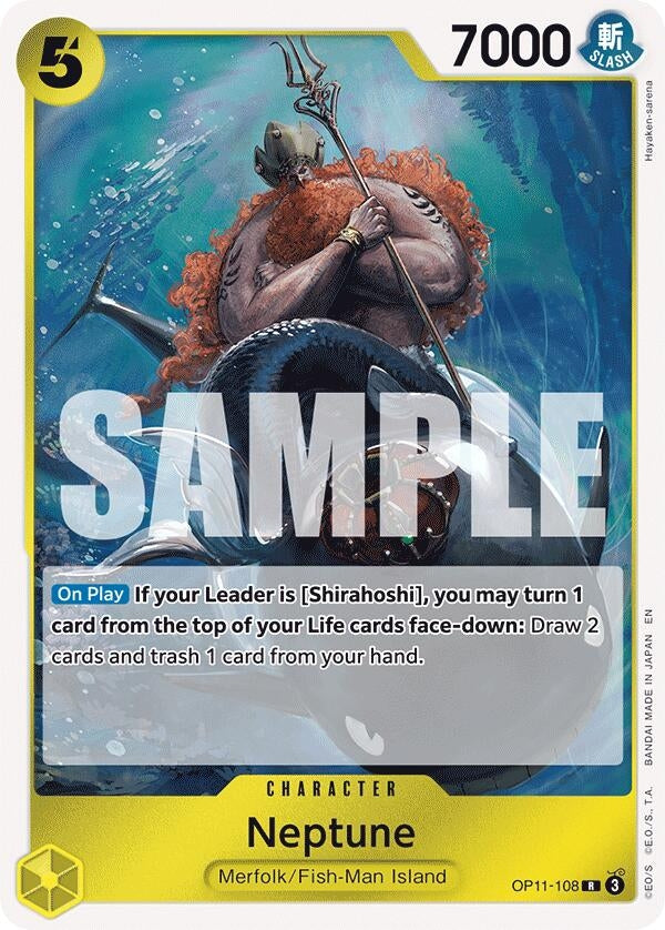 Image for Neptune (OP11-108) (OP11) - One Piece Card Game