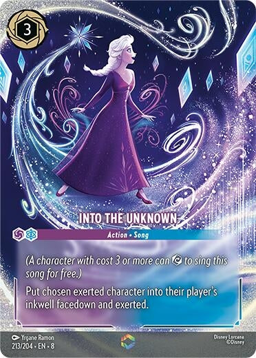 Image for Into the Unknown - Enchanted (213/204) [Reign of Jafar] - Disney Lorcana
