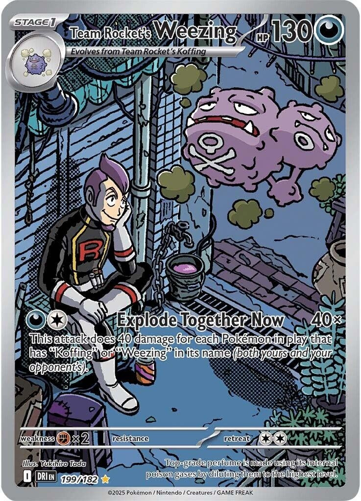 Team Rocket's Weezing (199/182) [SV10: Destined Rivals]