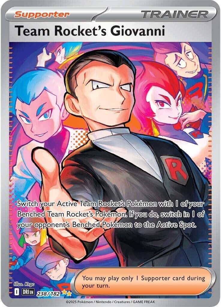 Team Rocket's Giovanni (238/182) [SV10: Destined Rivals]