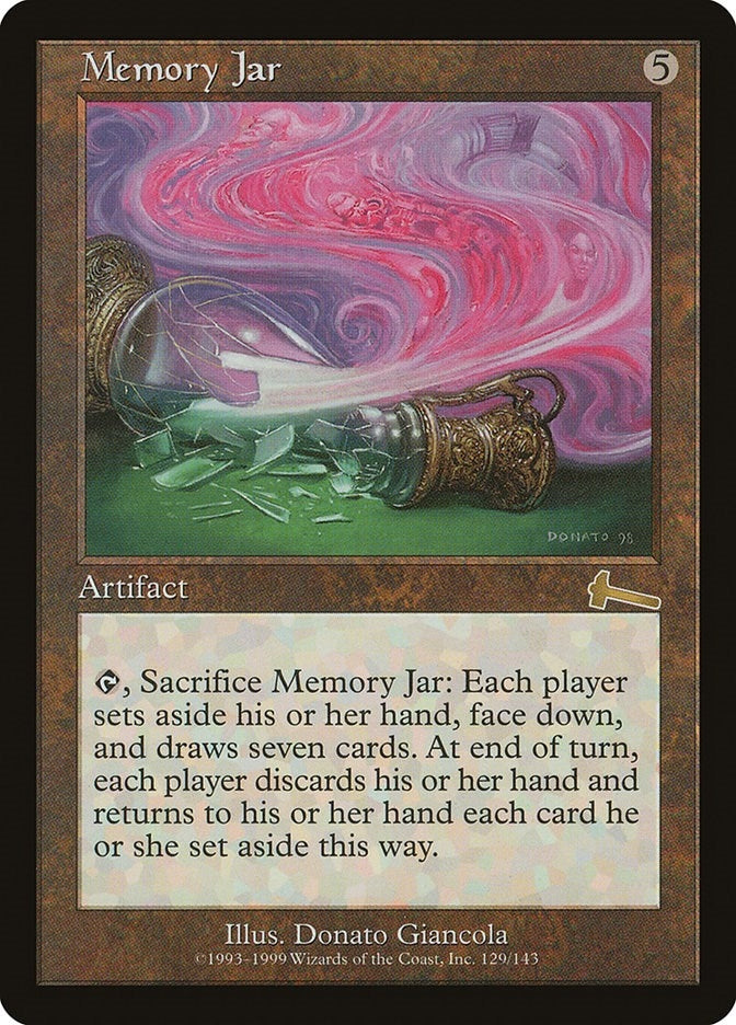 Image for Memory Jar (129) [Urza's Legacy]