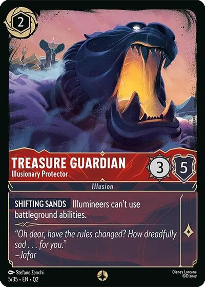 Image for Treasure Guardian - Illusionary Protector (5/35) [Illumineer's Quest: Palace Heist] - Disney Lorcana
