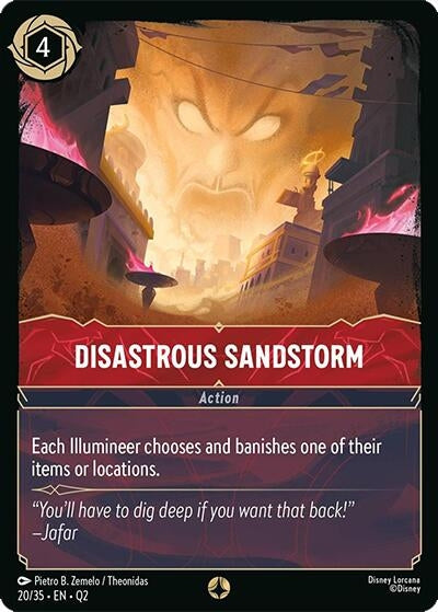 Image for Disastrous Sandstorm (19/35) [Illumineer's Quest: Palace Heist] - Disney Lorcana