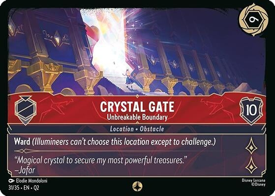 Image for Crystal Gate - Unbreakable Boundary (31/35) [Illumineer's Quest: Palace Heist] - Disney Lorcana
