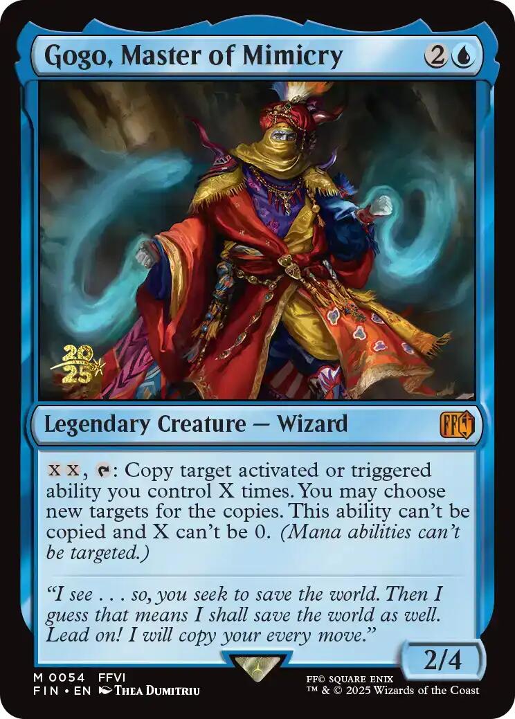 Gogo, Master of Mimicry