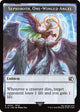 Emblem - Sephiroth, One-Winged Angel // Robot Warrior Double-Sided Token
